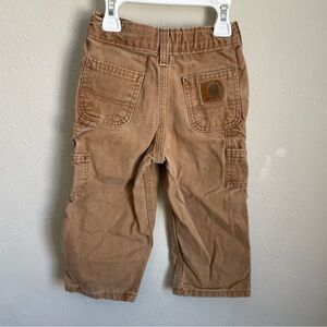 Vintage Carhartt Toddler Dungaree Fit Brown Cargo Pants